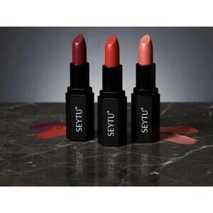 Lipstick Moisturizing Long Lasting SEYTU Red | Creamy Matte Lip Color NEW